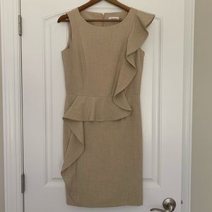Calvin Klein Tan Dress